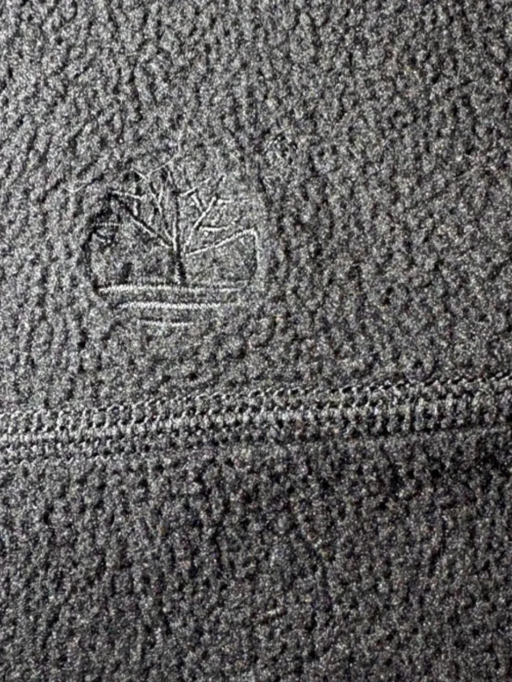 Timberland Men’s Black Full-Zip Fleece Jacket